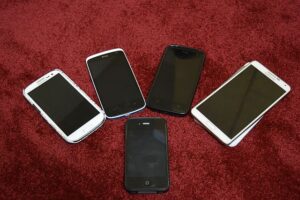 5 Different Smartphones