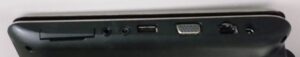 Asus N10J Ports Right Side