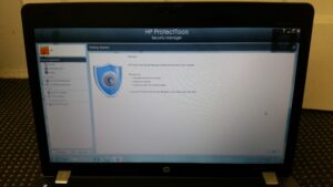 HP ProBook 4530s Running HP Protect Tools