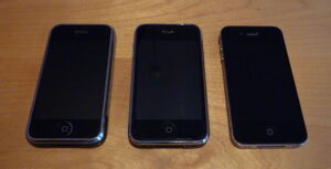 Three iPhone Fronts