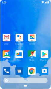 Android 10 Go Home Screen